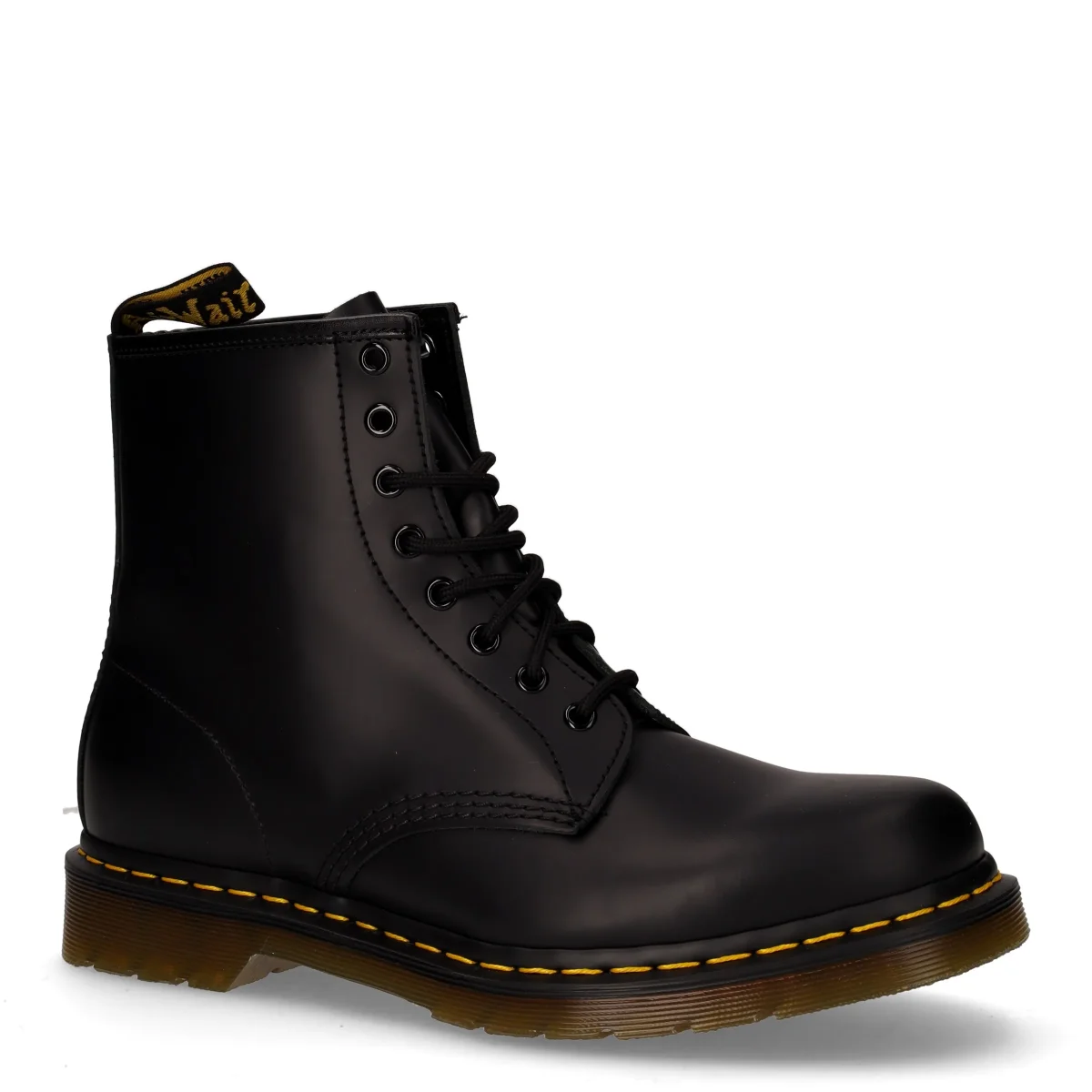 1460 anfibio in pelle smooth nero smooth - immagine 3